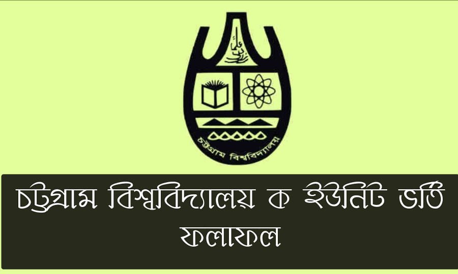 চট্টগ্রাম বিশ্ববিদ্যালয় ক ইউনিট ভর্তি ফলাফল