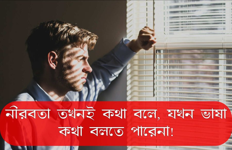 নীরবতা নিয়ে উক্তি