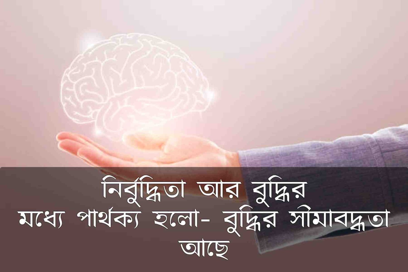 বুদ্ধি নিয়ে উক্তি