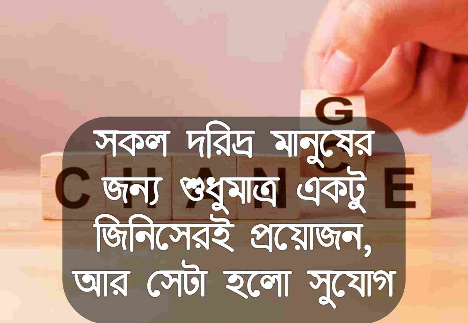 সুযোগ নিয়ে উক্তি