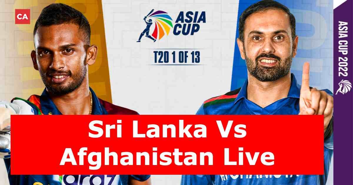 sri lanka vs afg